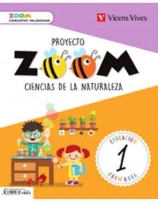 Ciencias Naturaleza 1º Educacion Primaria Projecte Zoom Ed 2018 + Act