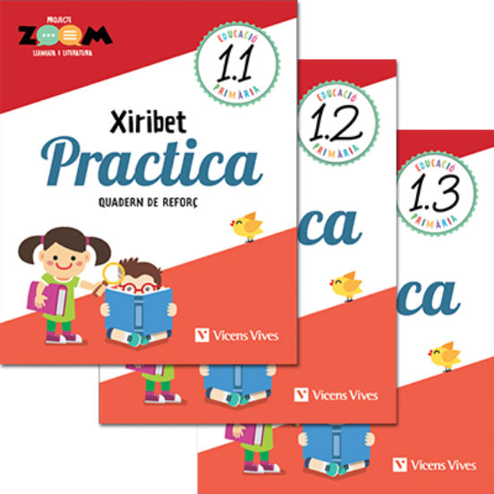 Llengua 1º Educacion Primaria Quadern Xiribet Practica Projecte Zoom