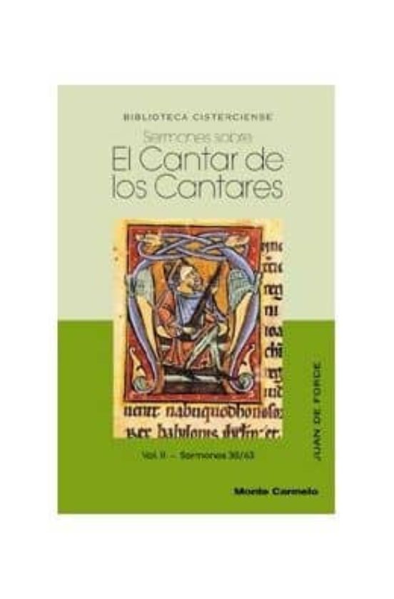Sermones Sobre El Cantar De Los Cantares
