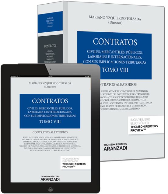 Tomo VIII. Contratos Aleatorios