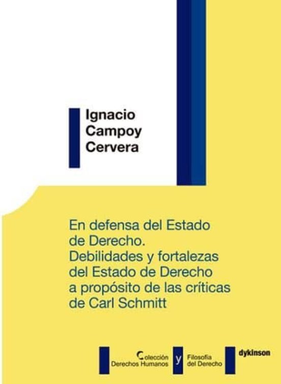 En Defensa Del Estado De Derecho