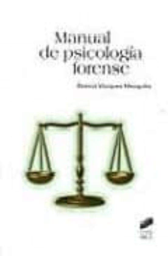 Manual de psicología forense