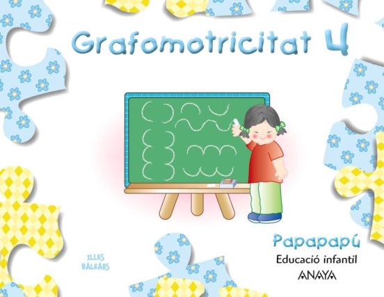 Grafomotricidad 4. Papapapú Educación Infantil 3-5 Años