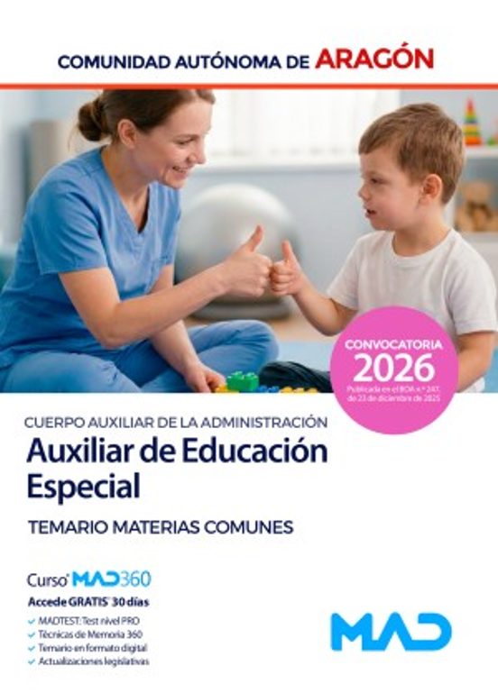 Auxiliar De Educación Especial Escala De Auxiliares Facultativos Cuerp