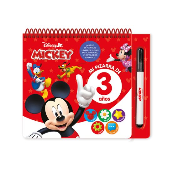 Mi pizarra de 3 años - Disney Mickey