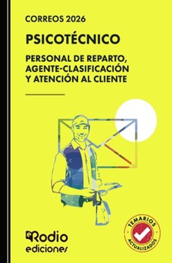 Correos 2026. Psicotécnico. Personal de Reparto Agente Clasifica Ción