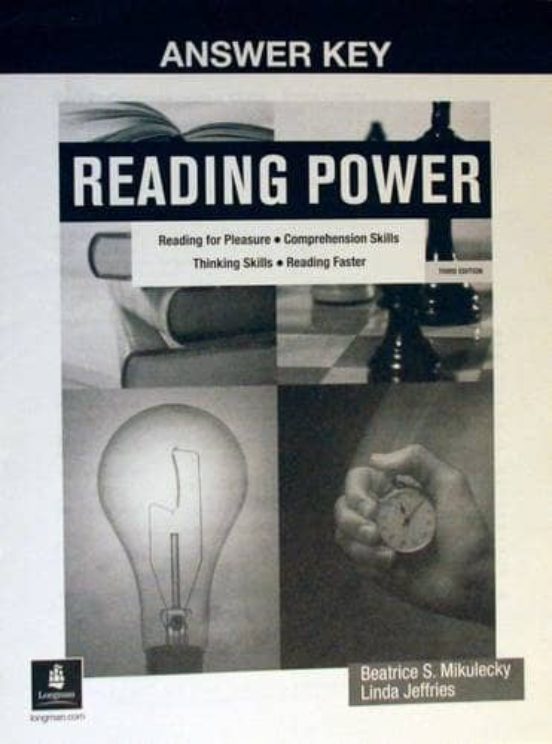 Reading Power Answer Key
