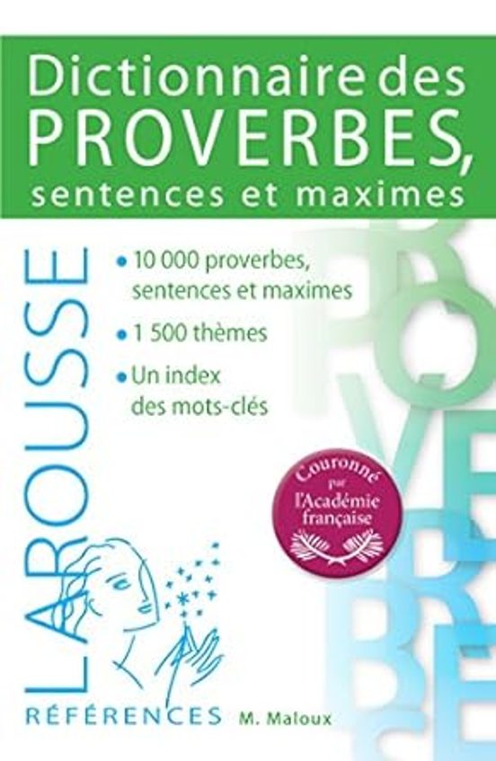 Dictionnaire Des Proverbes Sentences & Maximes
