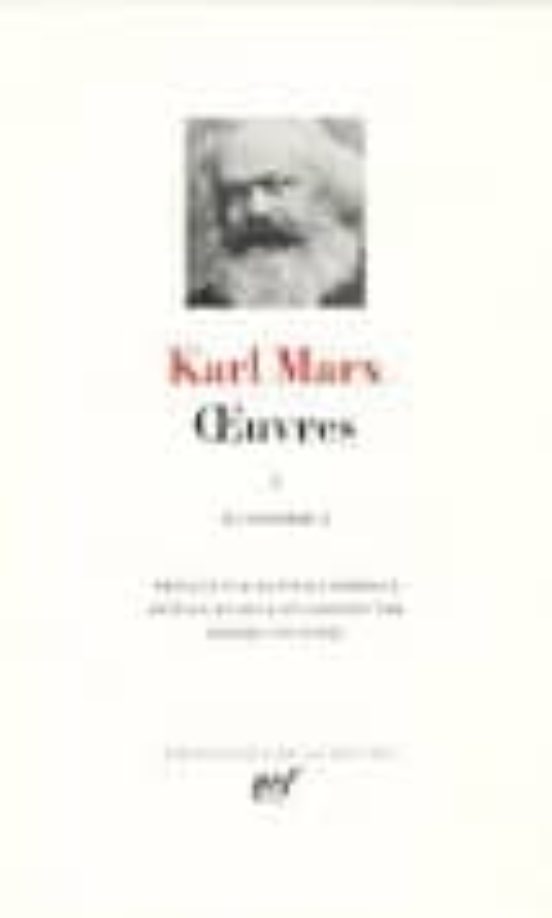 Oeuvres. Volume 1 Economie I