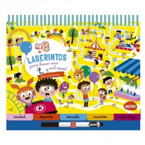 48 Laberintos Para Hacer Una Y Mil Veces