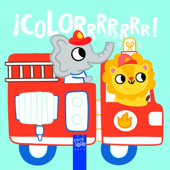 El Camión De Bomberos Colorear