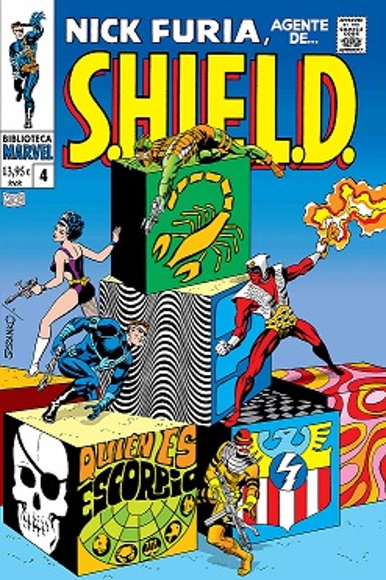 Biblioteca Marvel Nick Furia Agente De Shield 4 Bm 82