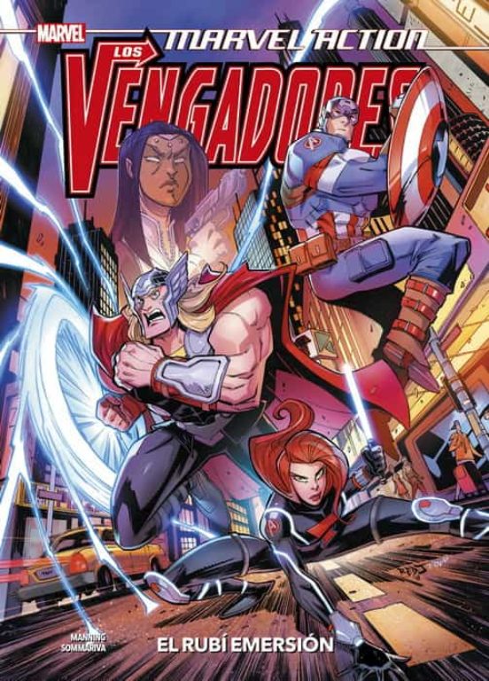 Los Vengadores 2 El Rubí Emersión Marvel Action