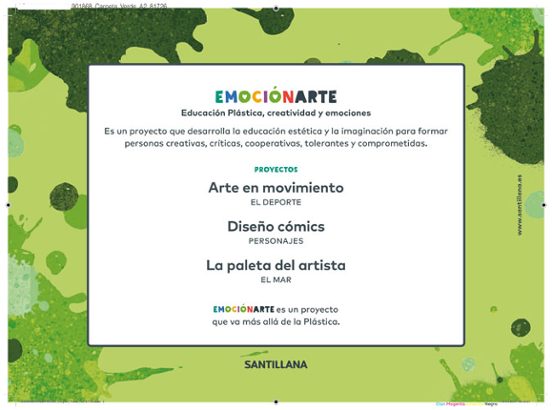 Emocionarte Verde 2º Educacion Primaria Cuaderno + Fichas Serie Emocio