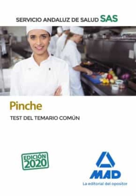 Pinche Del Servicio Andaluz De Salud. Test Del Temario Común