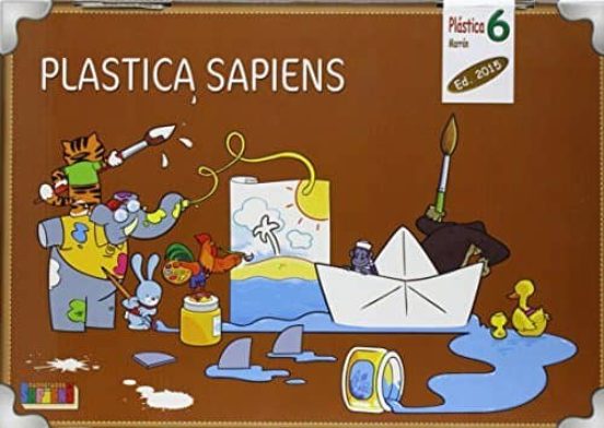 Plastica Maletin Marron 6º Primaria