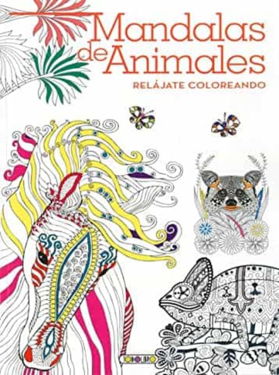 Mandalas De Animales Relajate Coloreando