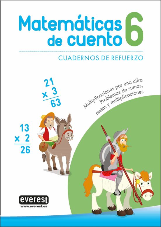 Matemáticas de Cuento 6. Cuadernos de Refuerzo