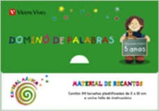 Caixa Dominó de Palabras. E. Máxica Galicia.5 Anos Infantil