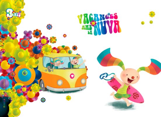 Vacances amb Nuba. 3 Anys. Vacances Nuvaria