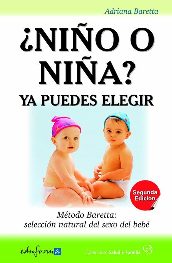 ¿niño O Niña? Ya Puedes Elegir: Metodo Baretta: Seleccion Natural Del