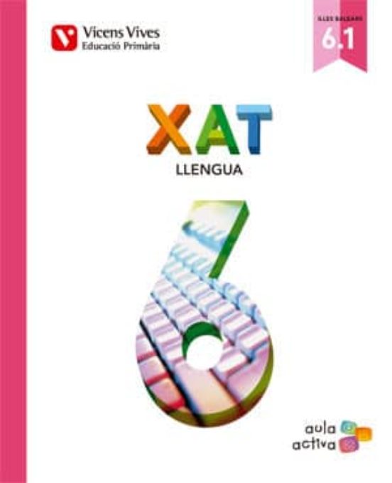 Xat 6. Llengua. Illes Balears. Llibre 1 2 i 3. 6º Educac