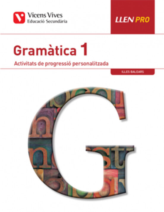 Gramàtica 1º ESO Illes Balears Activitats de Progressió Personalitzada