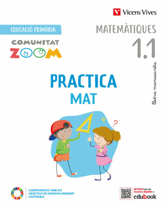 Practicamat 1º Educacion Primaria Trim. Activitats Manuscrito Zoom Cat