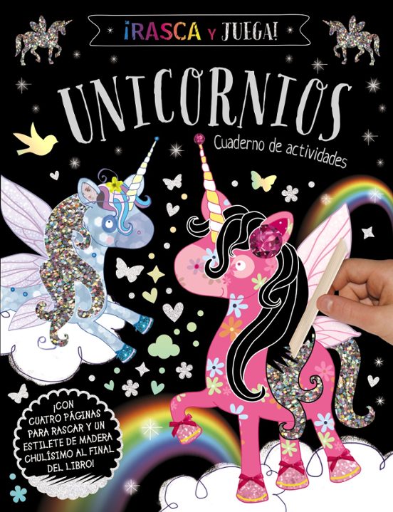 ¡rasca Y Juega! Unicornios - Cuaderno De Actividades
