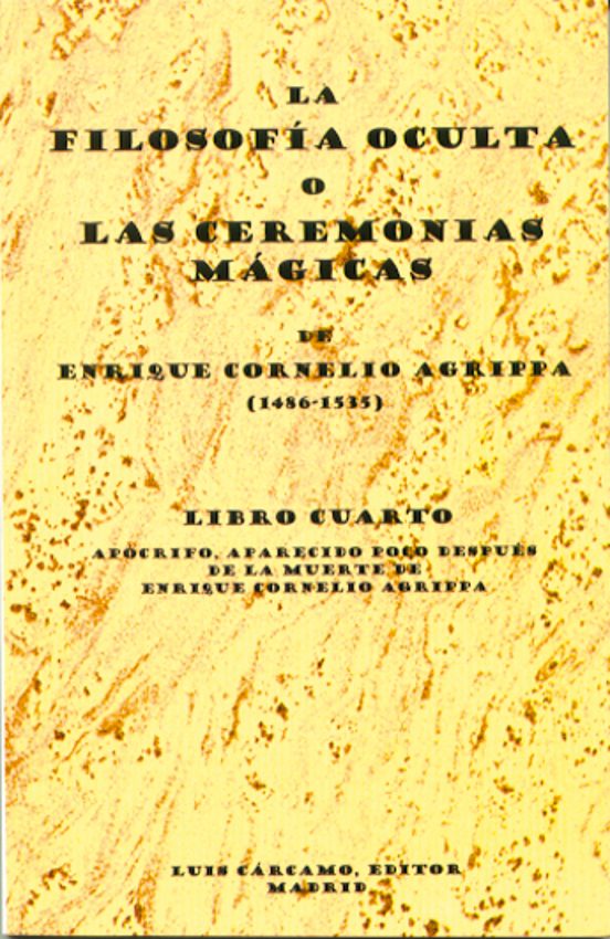 La Filosofia Oculta O Las Ceremonias Magicas Apocr Ifo