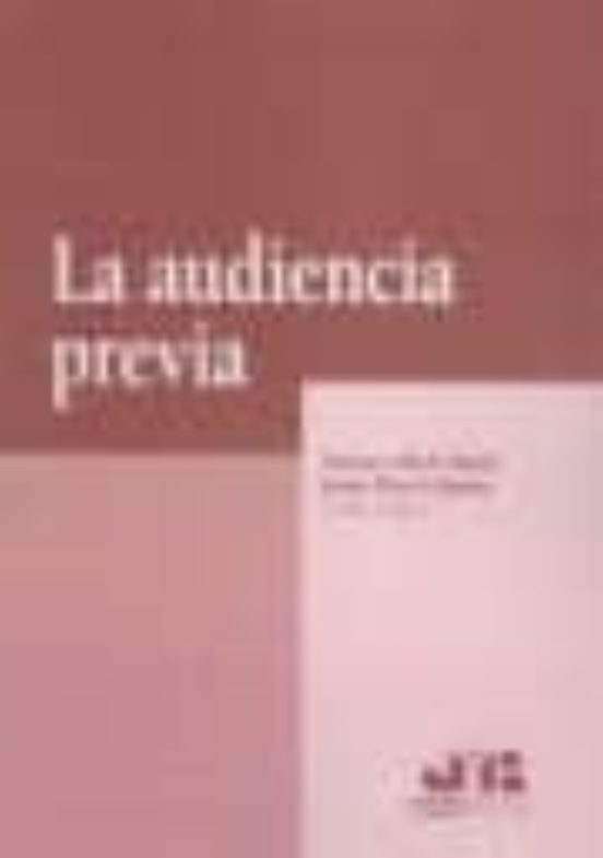 Audiencia Previa