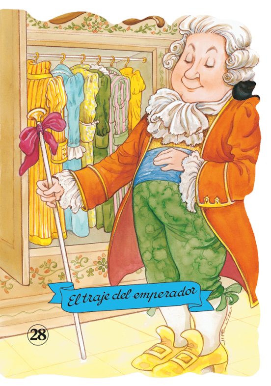 El Traje Del Emperador: Letra Manuscrita