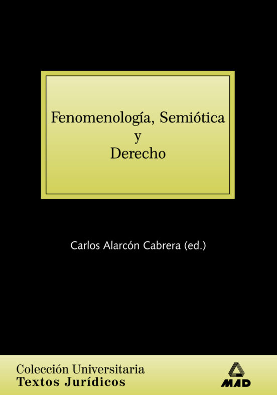 Fenomenologia Semiotica Y Derecho