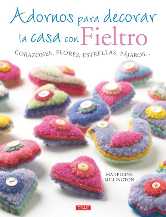 Adornos Para Decorar La Casa Con Fieltro: Corazones Flores Estr Ellas