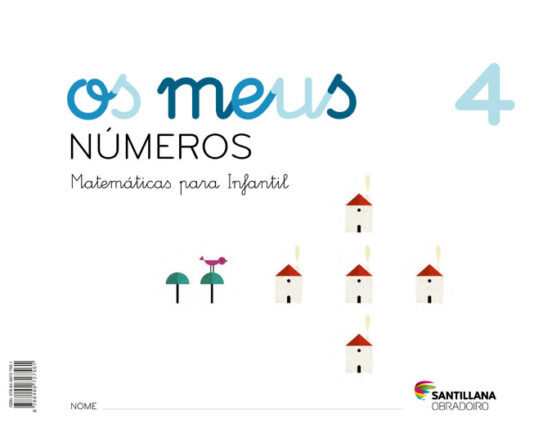 Os Meus Numeros 4 Educacion Infantil 4 Años Gallego Ed 2017