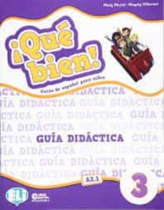 ¡qué Bien! 3 Guia + 2 Audio Cds