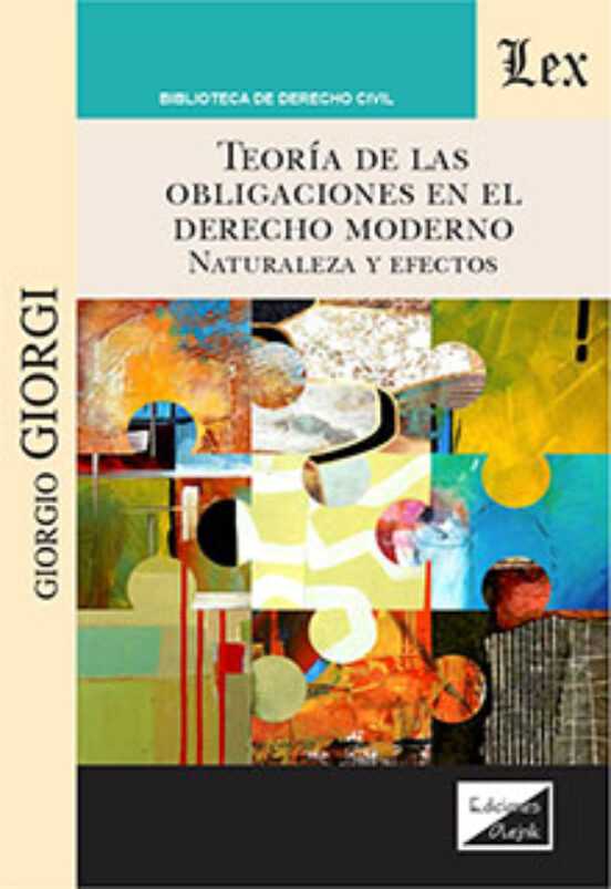 Teoria de las Obligaciones en el Derecho Moderno