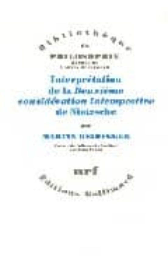 Interpretation De La Deuxieme Consideration Intempestive De Nie