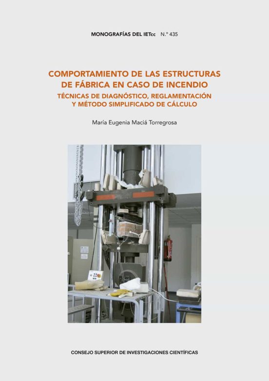 Comportamiento De Las Estructuras De Fabrica En Caso De Incendio