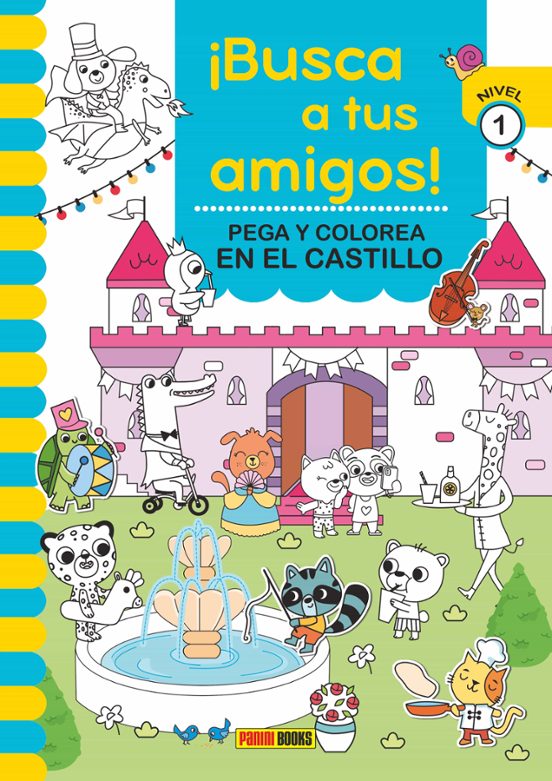 ¡busca A Tus Amigos! Stick & Color En El Castillo