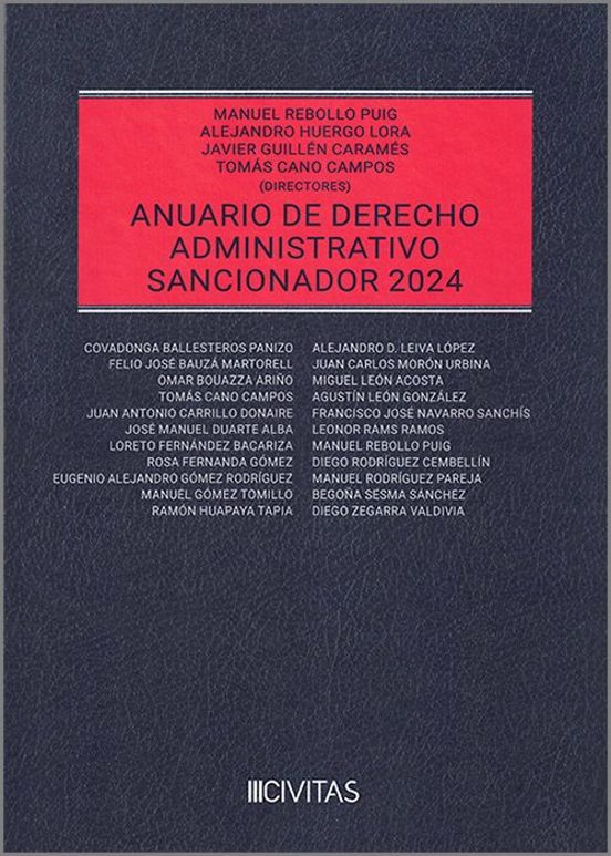Anuario De Derecho Administrativo Sancionador 2024