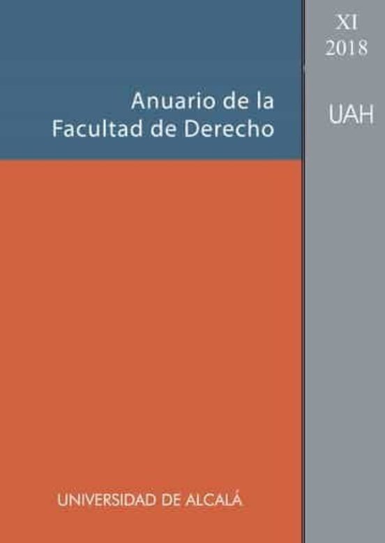 Anuario De La Facultad De Derecho De La Universidad De Alcala