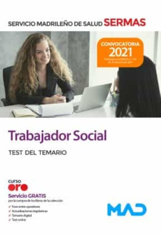 Trabajador Social. Test Servicio Madrileño De Salud