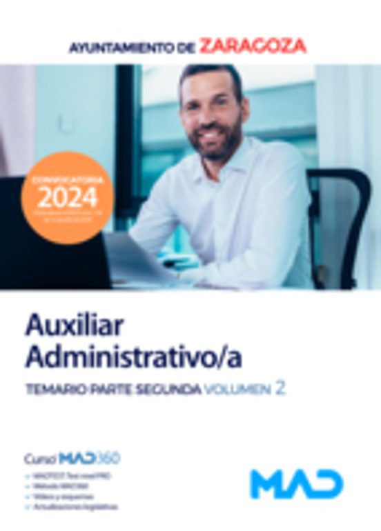 Auxiliar Administrativo/a. Parte Segunda Volumen 2