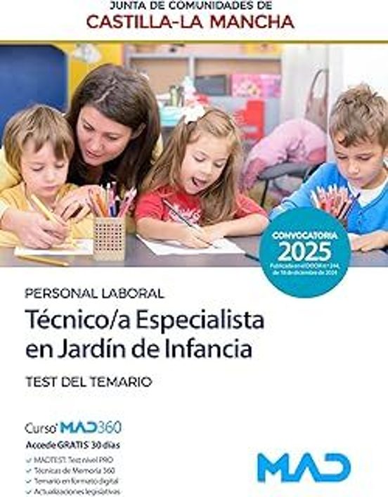 Técnico/a Especialista En Jardín De Infancia