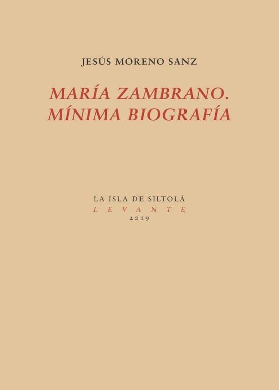 María Zambrano. Mínima Biografía