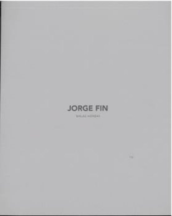 Jorge Fin. Malas Hierbas
