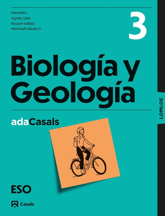 Biología Y Geología 3º Eso Ada Codigo Abierto Lomloe Mec Ed 2023
