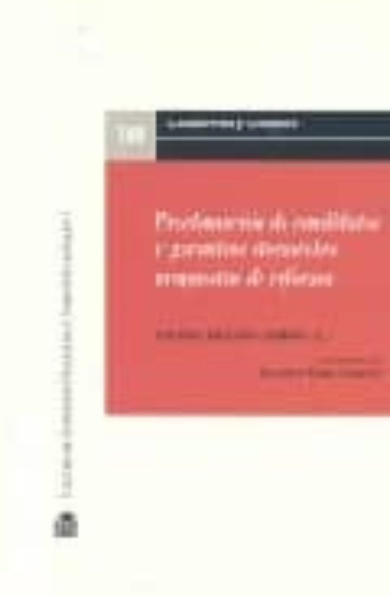 Proclamacion de Candidatos y Garantias Electorales: Propuestas de Refo