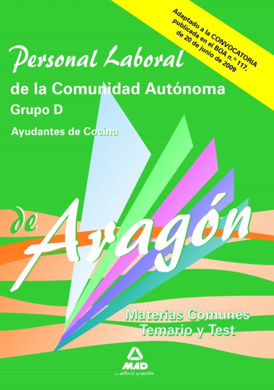Personal Laboral De La Comunidad Autonoma De Aragon Grupo D: Tema Rio